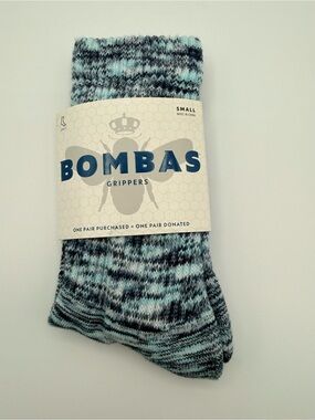 NWT Bombas Grippers Space Dye Calf Socks - Women's Small